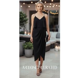 claude cut out side split maxi dress black Claude Cut Out Side Split Maxi Dress | Black | Dresses
